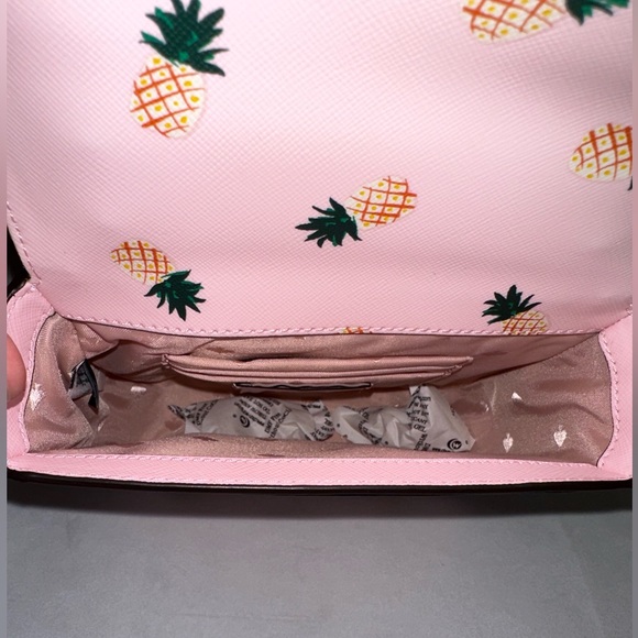 Kate Spade - square crossbody purse (pineapple) - Picture 4 of 6
